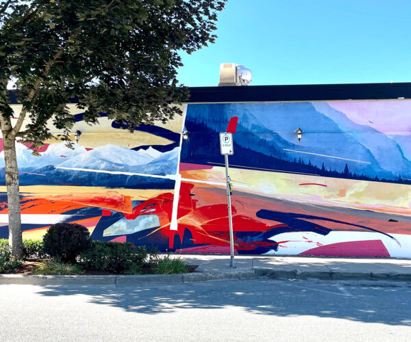 Fresque acrylique et bombe de peinture à Chilliwack Canada par Heng