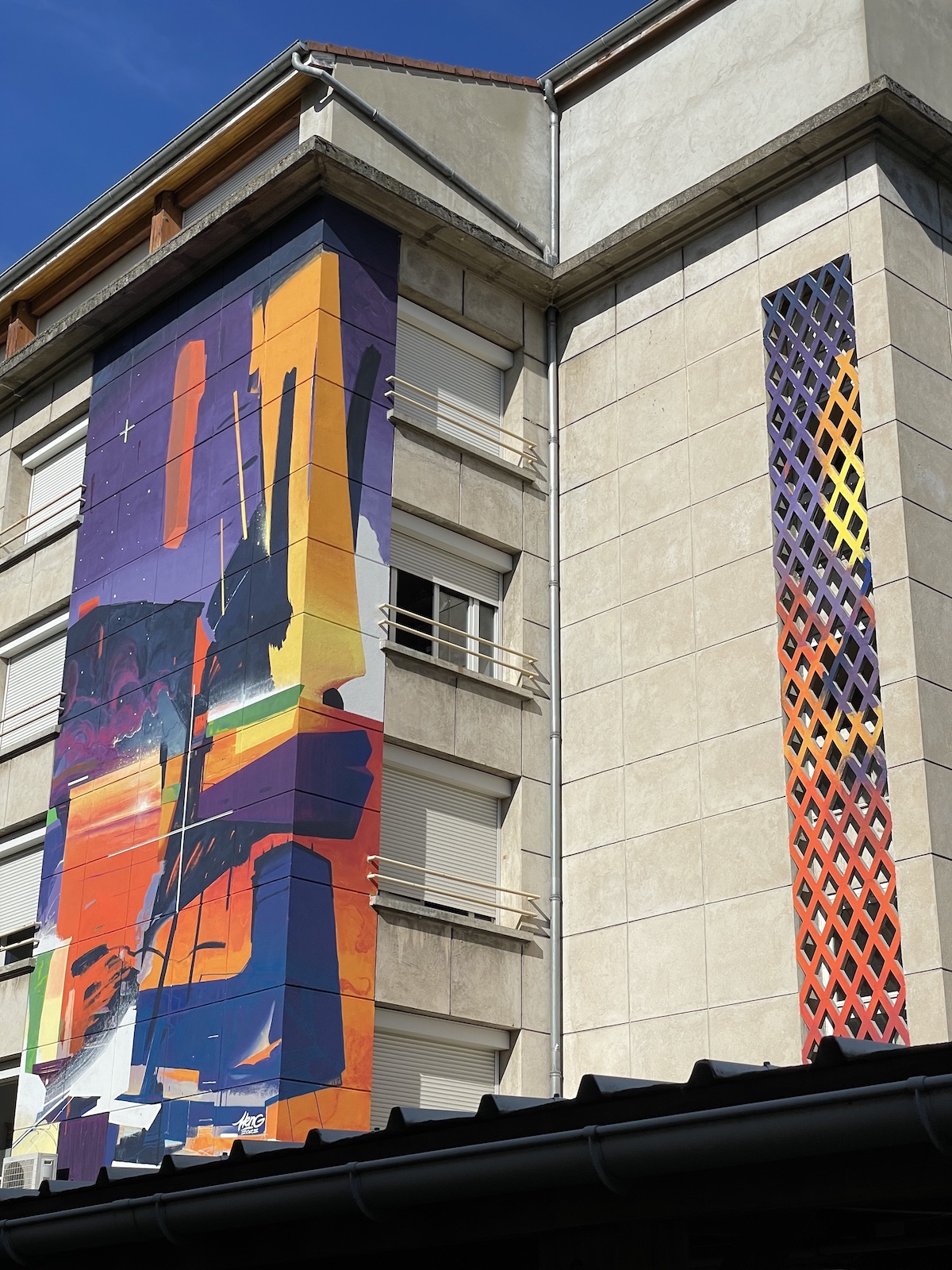 Fresque de Heng Valence festival street art