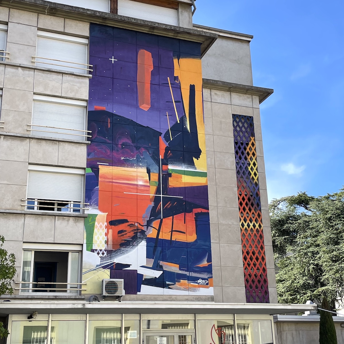 Fresque Heng Valence festival street-art